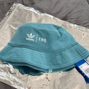 Adidas Aqua Blue Bucket Hat